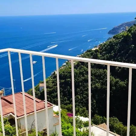 Casa Sopramare Casa Panoramica Con Giardino Amalfi