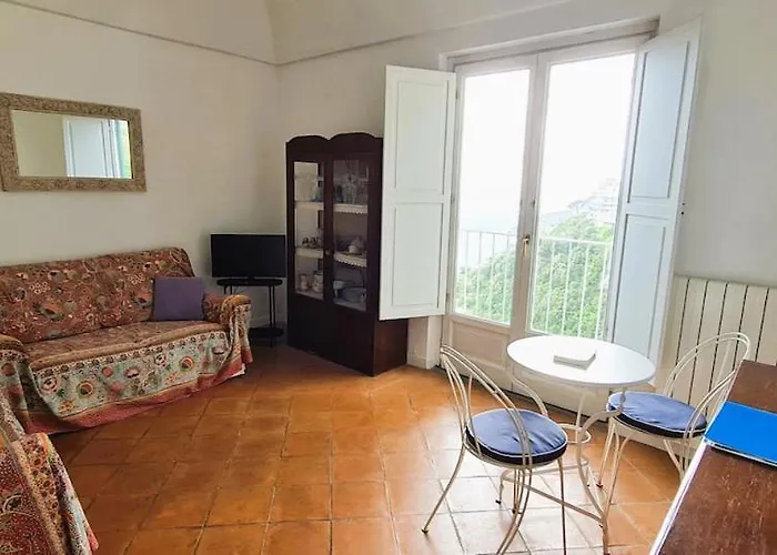 Casa Sopramare Casa Panoramica Con Giardino * Amalfi