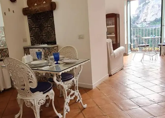 Casa Sopramare Casa Panoramica Con Giardino Amalfi