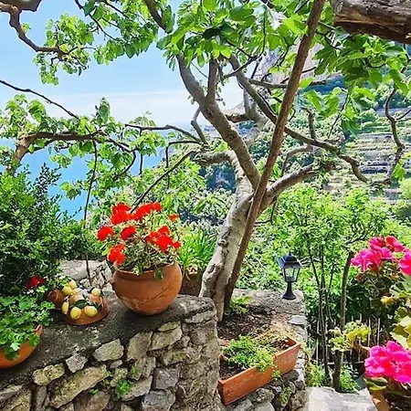 Casa Sopramare Casa Panoramica Con Giardino Amalfi